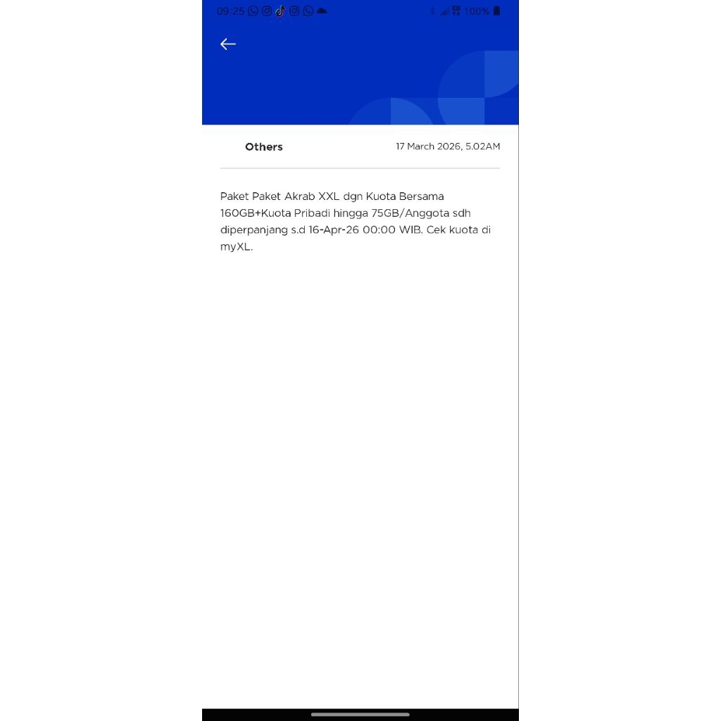 Kartu XL Akrab XXL 65%