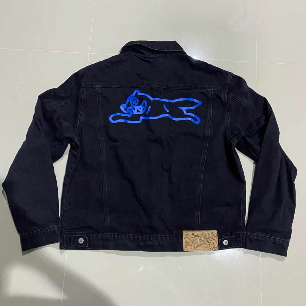 BBC ICECREAM Running Dog Trucker Denim Jacket Type 3 Billionaire Boys Club