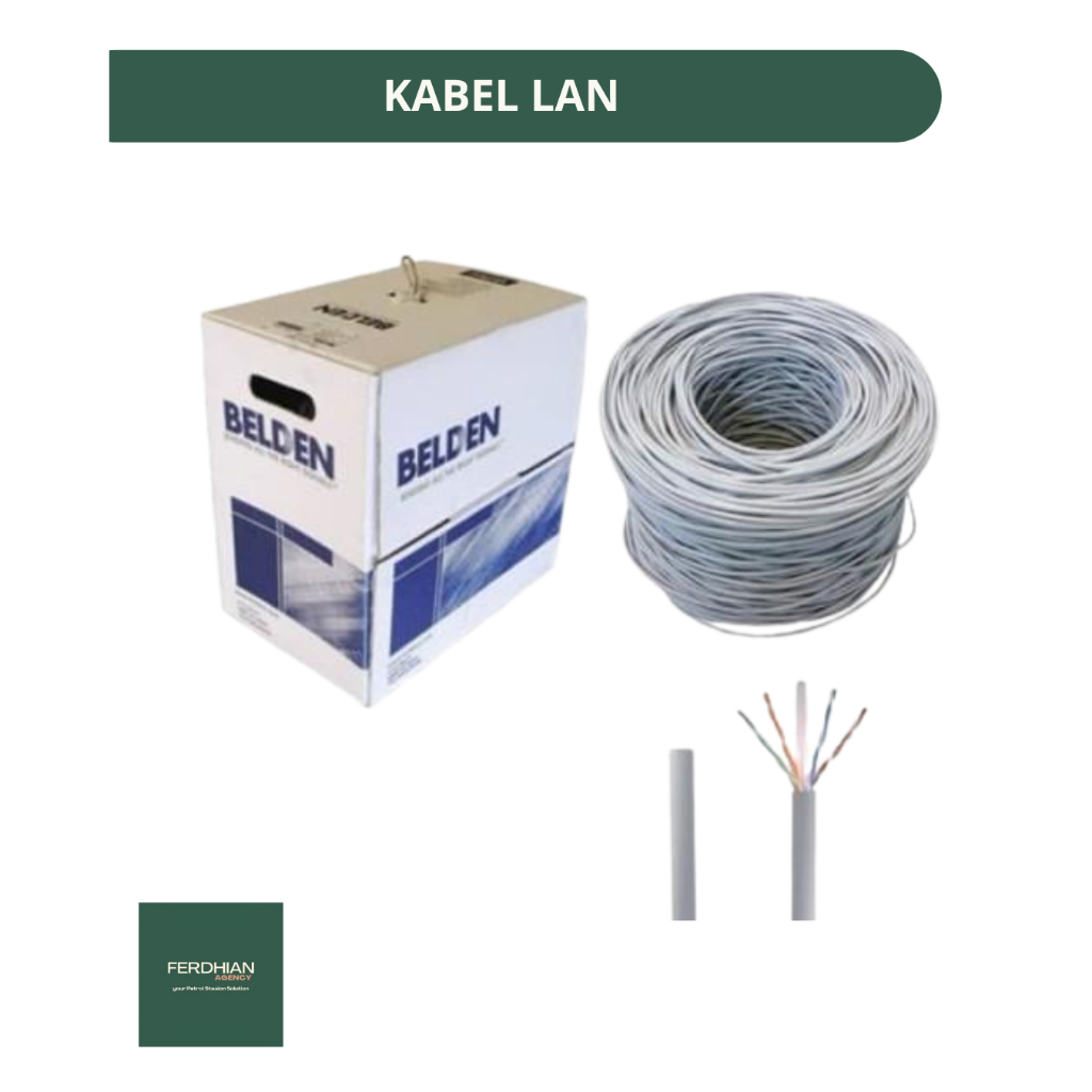 Kabel LAN BELDEN 1 Roll 305 Meter FERDHIAN AGENCY