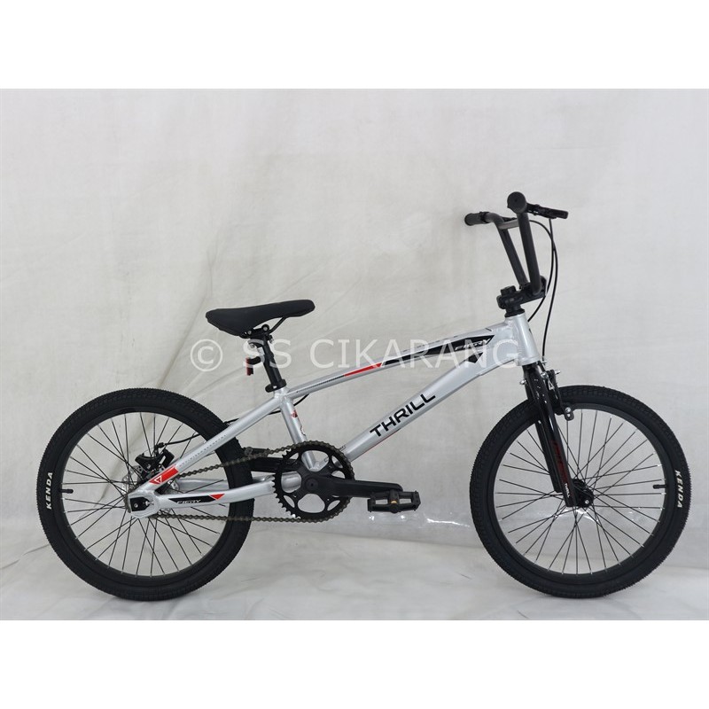 Thrill Fiery Pro XL Sepeda BMX 20 Inci Frame Alloy 6061 Internal Cable Routing