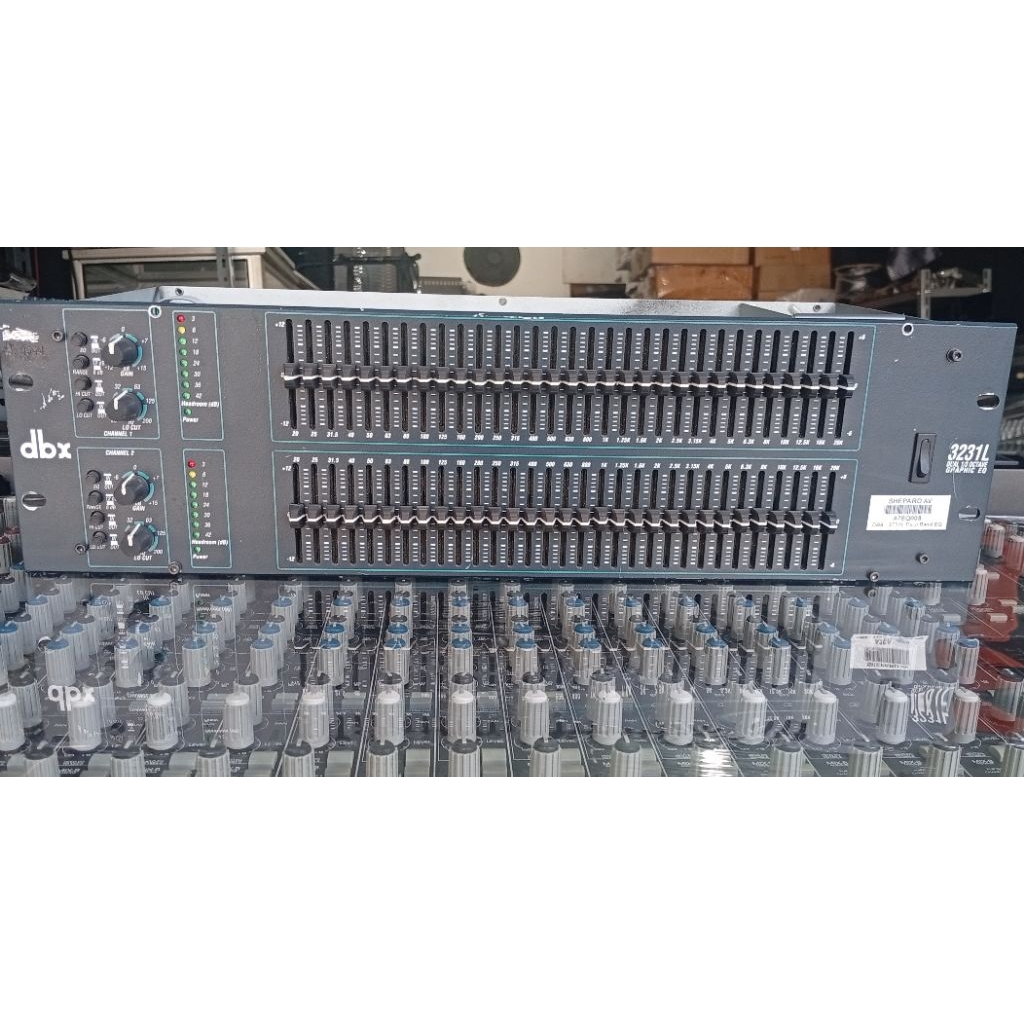 Original DBX 3231L USA EQUALIZER 3231 2231 BKN klark teknik BSS XTA