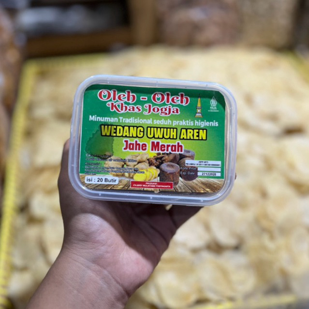 wedang uwuh aren jahe merah