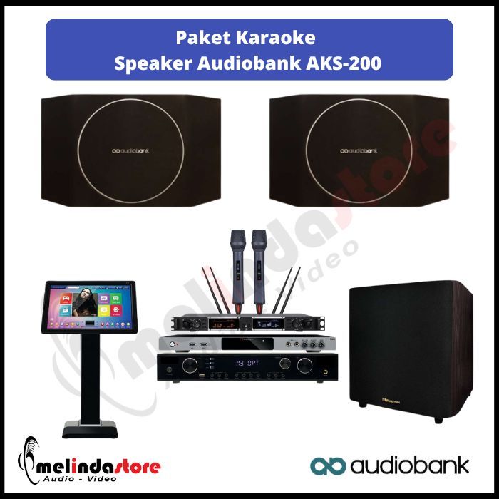Paket Karaoke Speaker Audiobank