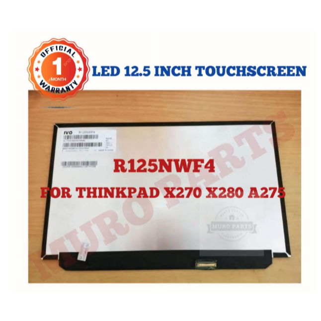 LED LCD LAYAR SENTUH TOUCH SCREEN LAPTOP THINKPAD X280 X270 X250 X260X240 A275 A285 20CM 20CL 20F5 2