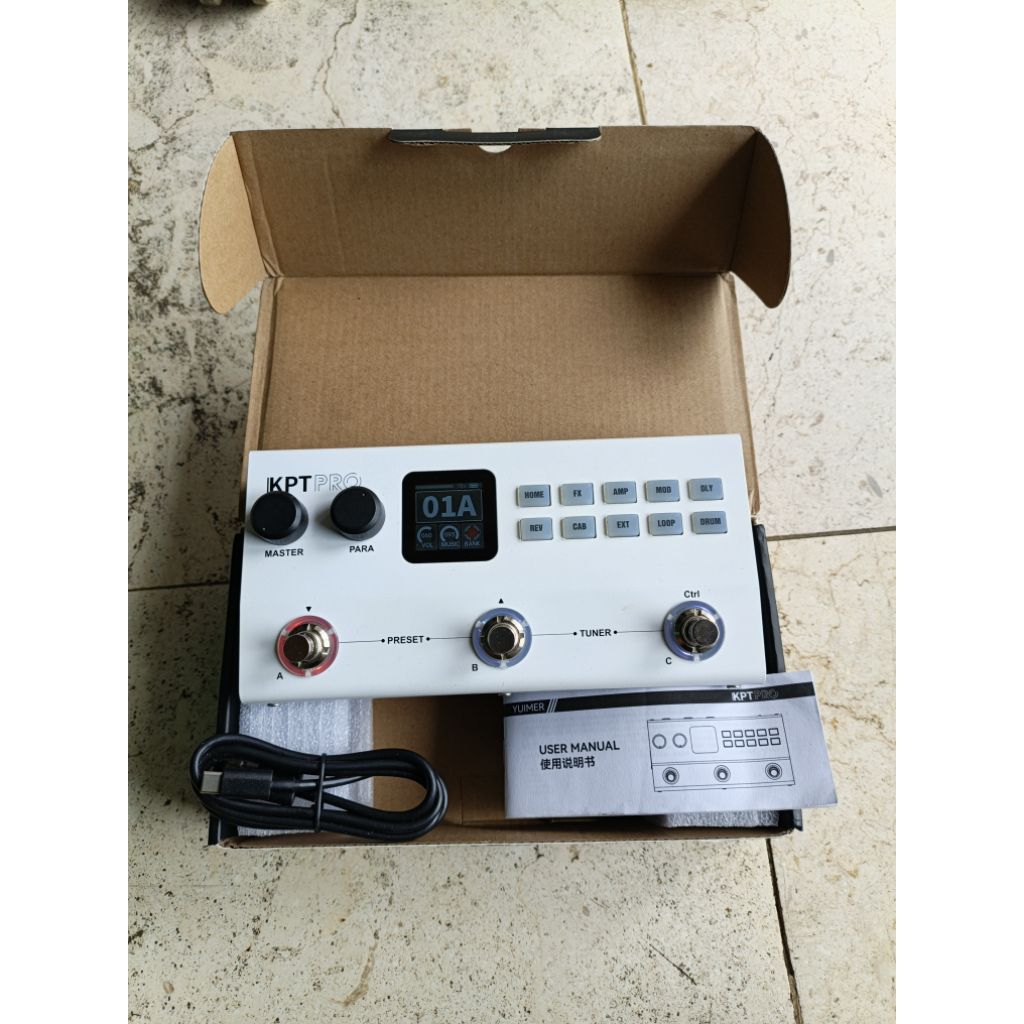 EFEK GITAR DIGITAL YUIMER KPT PRO SECOND MULUS