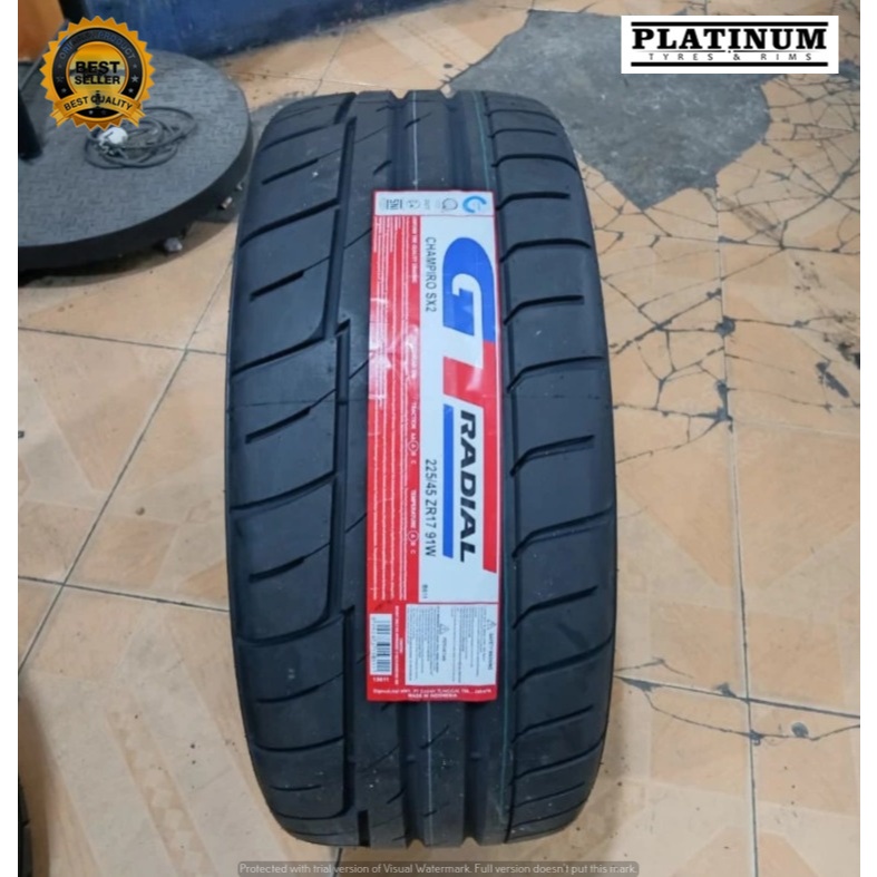 BAN GT RADIAL CHAMPIRO SX2 225 45 R17 II 225/45 R17 SX2