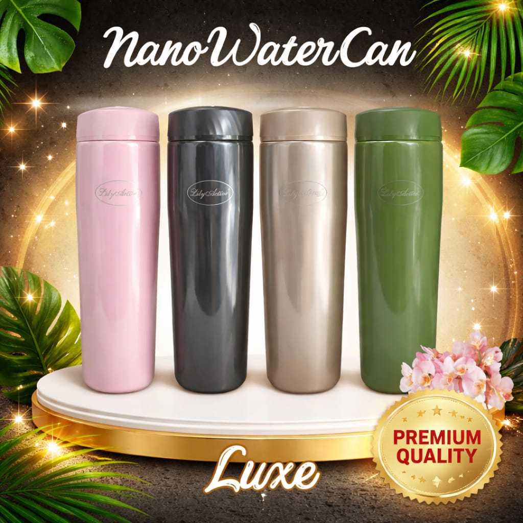 Tumbler Thermos Termos Kesehatan Nano Water Can Nano Can Nano LUXE 500ml Whit Fir EBS SMN