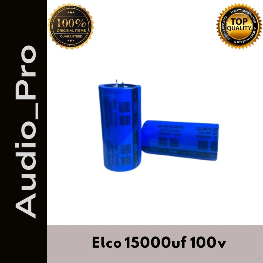 Kapasitor Elco Black Gate Bombardir 15000uf 100v Original Kapasitor Bombardir Elco