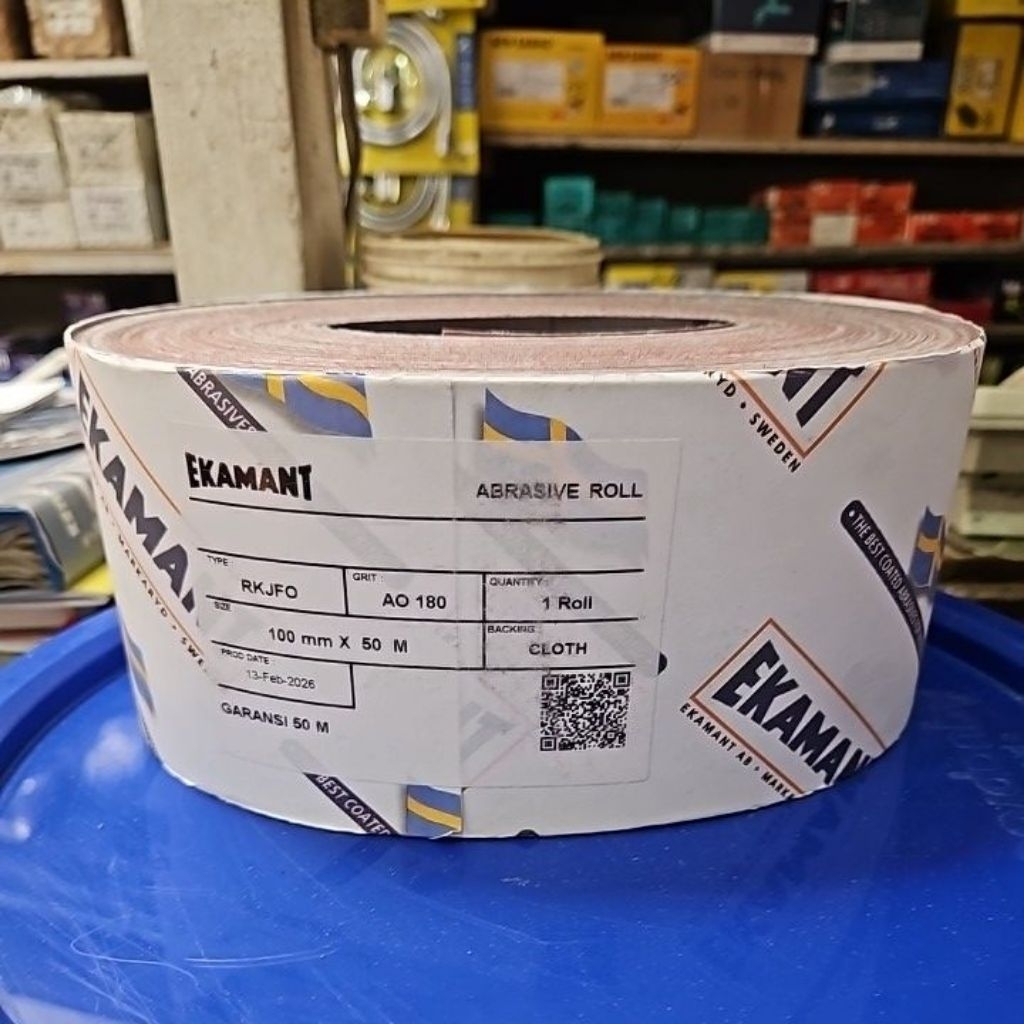 Amplas 180 Ekamant 100mm×50m / 1roll