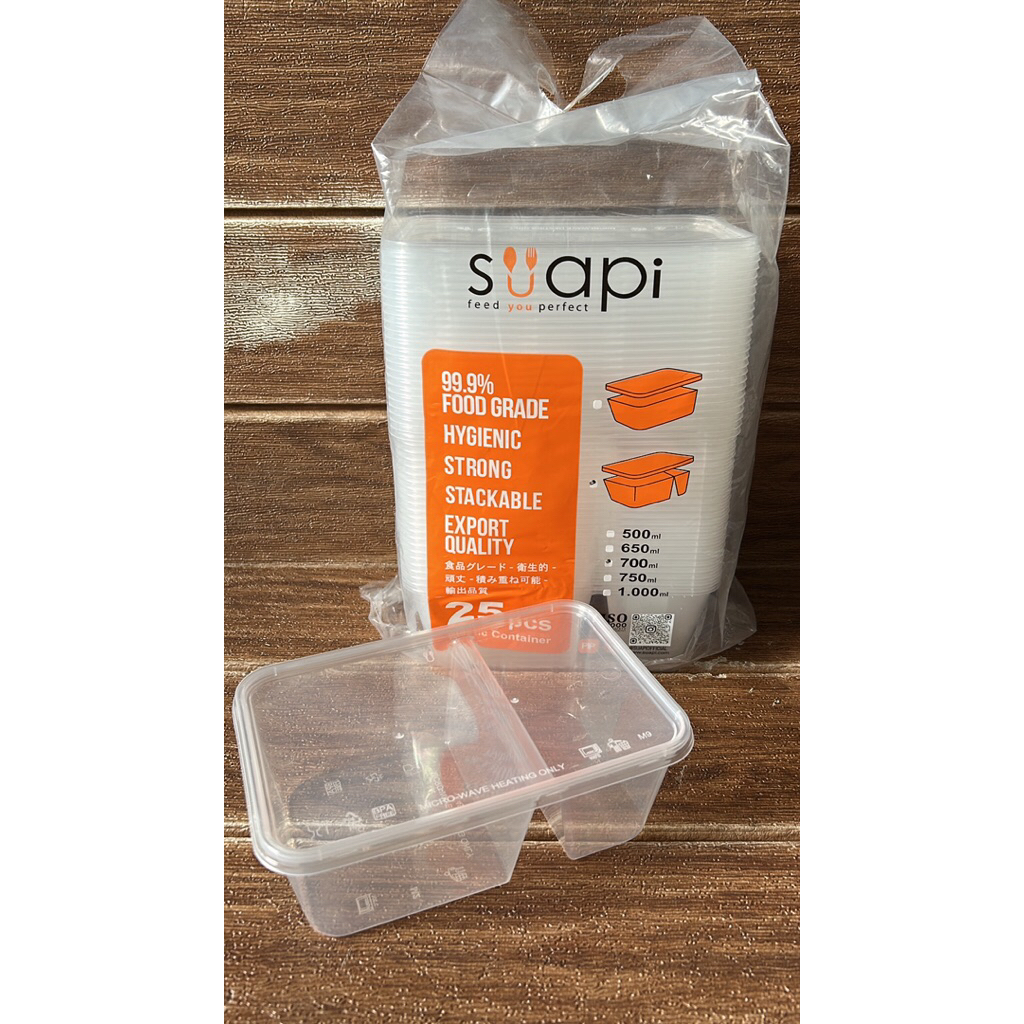 Thinwall Suapi Sekat 2 isi 25pcs