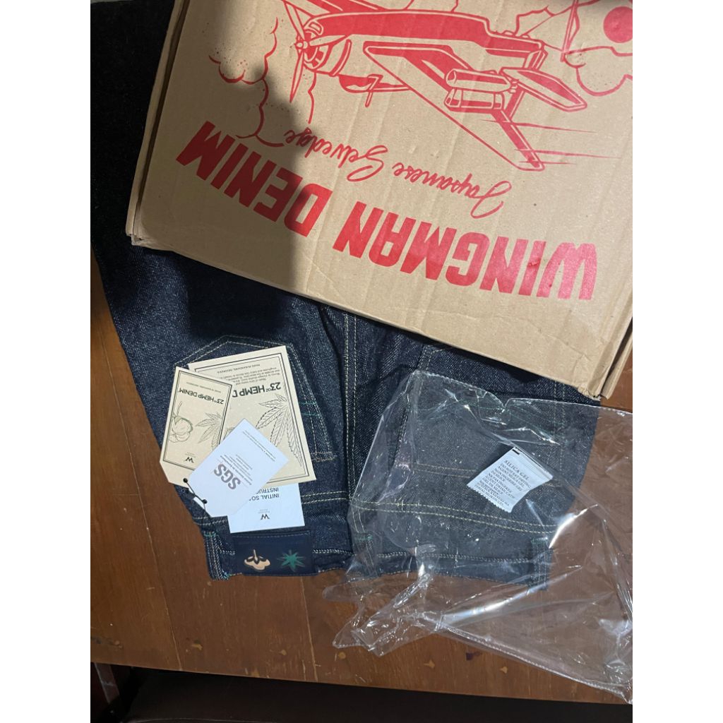 wingman hemp denim
