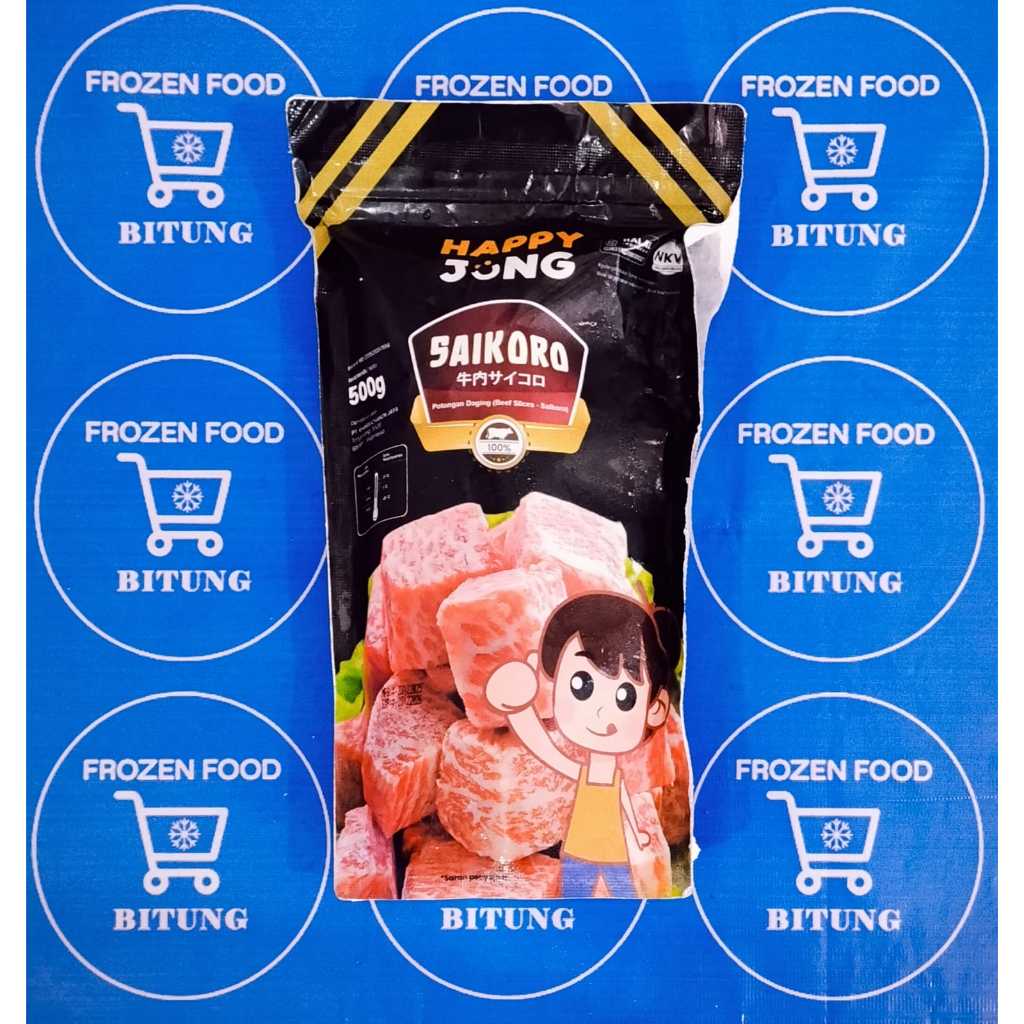 Saikoro Beef Steak Wagyu Cubes 500gr - Frozen Food Bitung