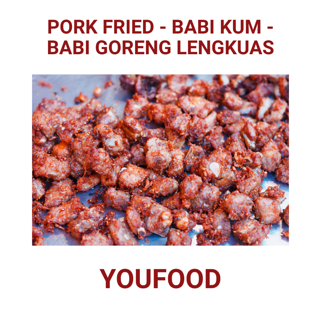 Babi Kum - Babi Goreng Bumbu Bali - Kuliner Khas Bali