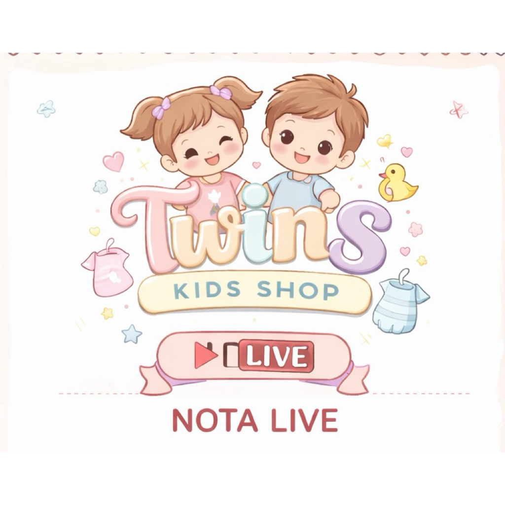 Nota live piyama import anak cewe/cowo