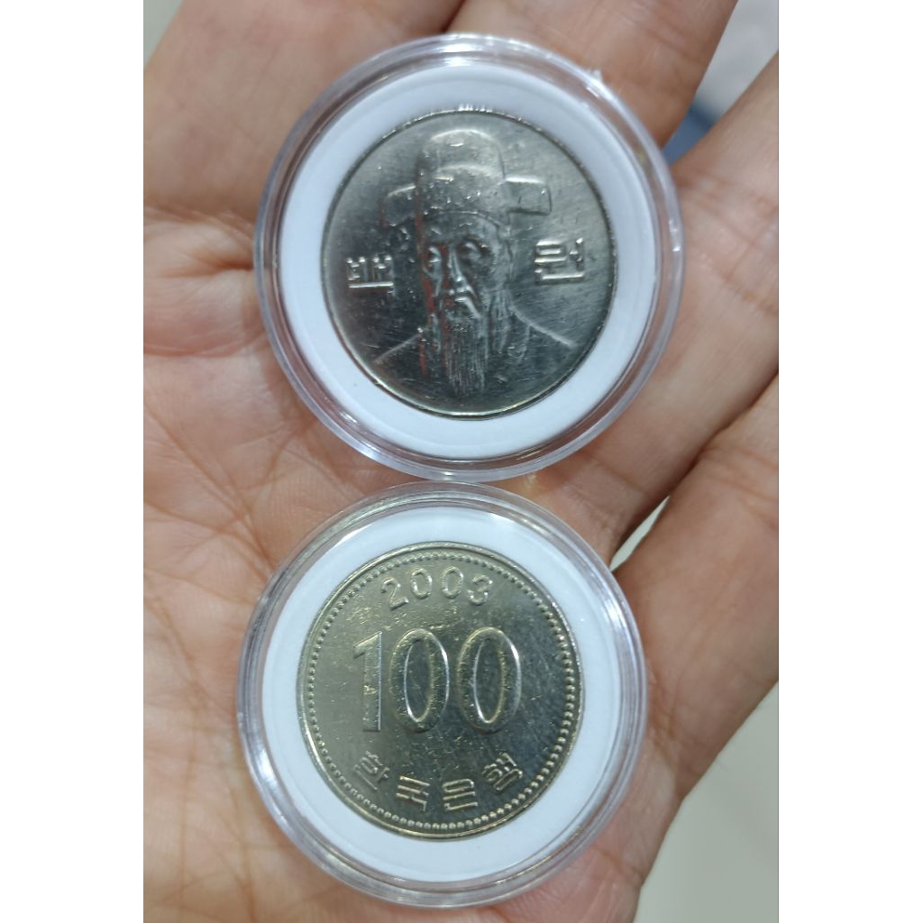 Uang logam Kuno Korea selatan 100won