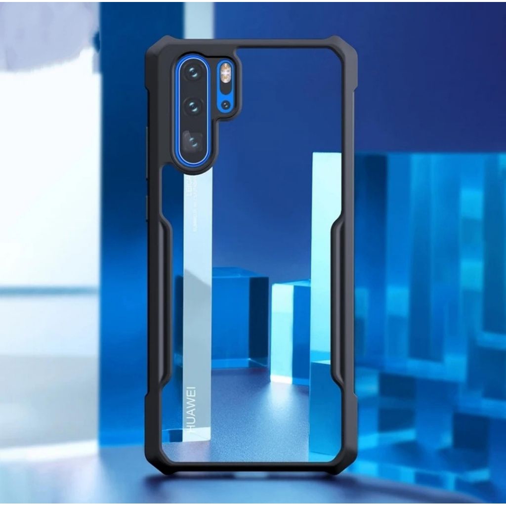 Case Huawei P30 P30 Pro P30 Lite Hardcase Fuze Airbag Shockproof Casing Hp Transparan
