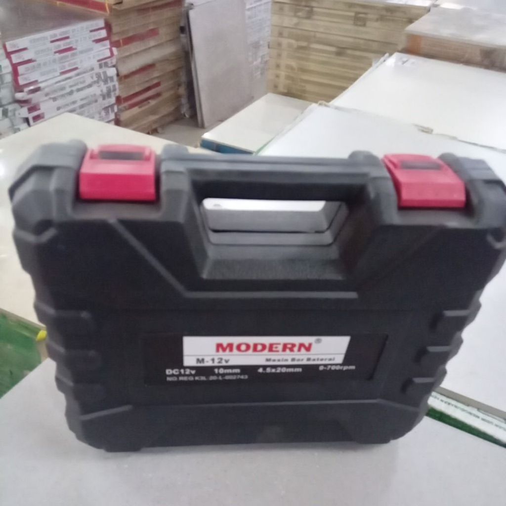 MESIN BOR CORDLESS MODERN M-12V
