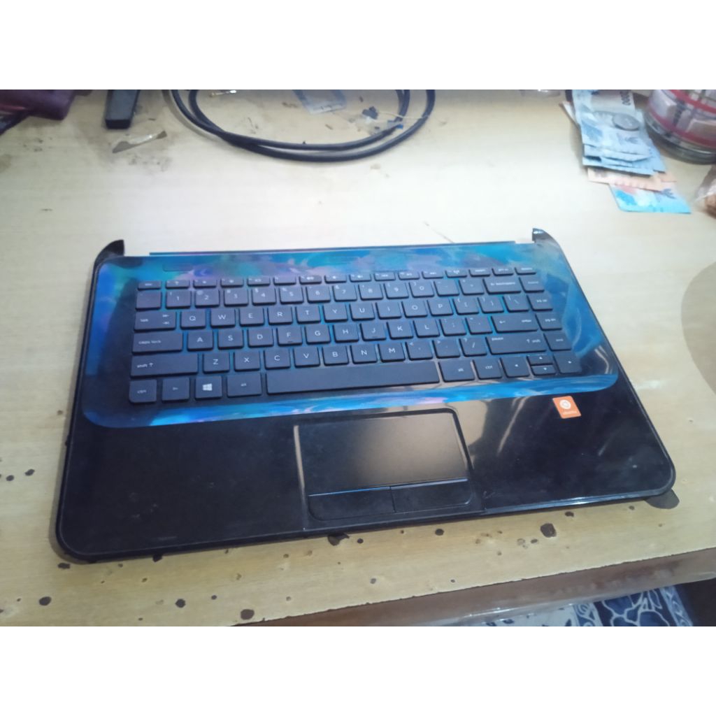 casing palmrest hp 14 d-series d014tu d012tu