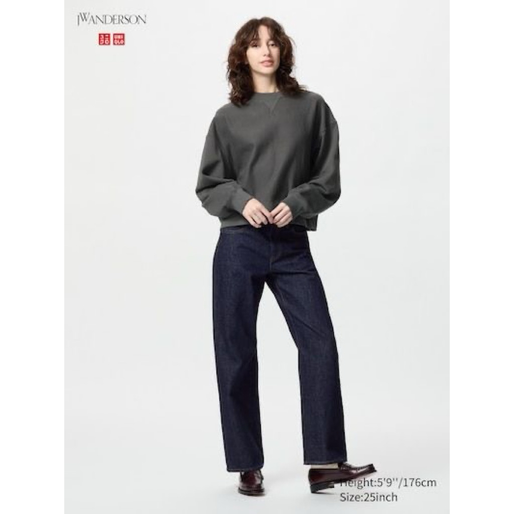 UNIQLO JW STRAIGHT JEANS INDIGO