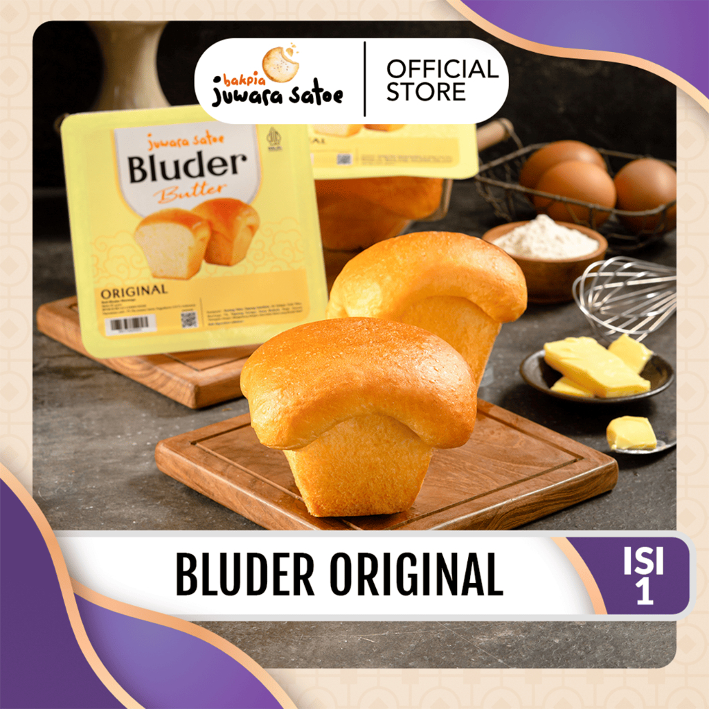 BLUDER BUTTER ORIGINAL [PENGIRIMAN KE JAWA SAJA] - JUWARA SATOE