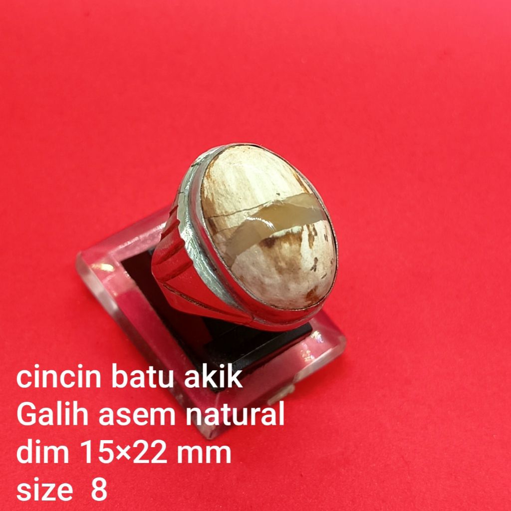 CINCIN BATU GALIH ASEM NATURAL ALAM
