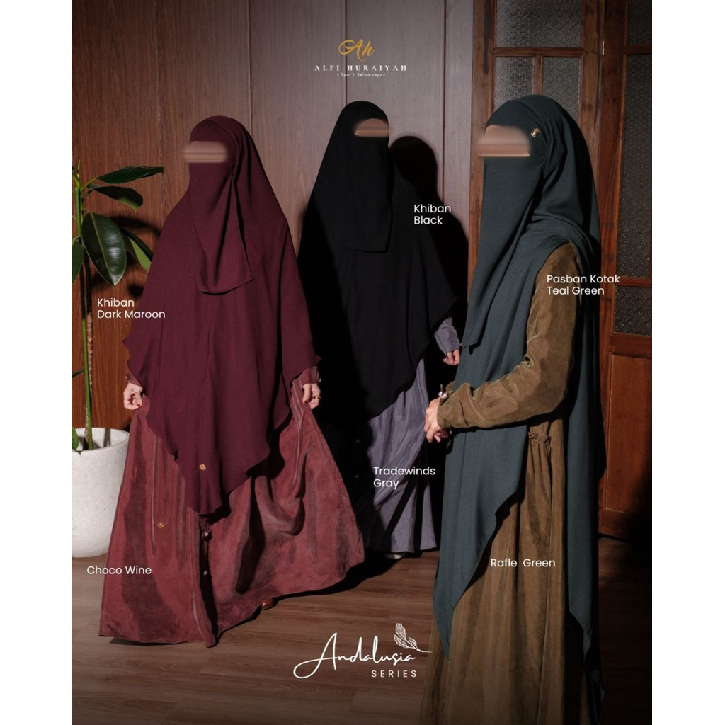 ANDALUSIA SERIES BY ALFI HURAIYAH | GAMIS ALFI HURAIYAH TERBARU | GAMIS LEBARAN TERBARU | GAMIS MODE