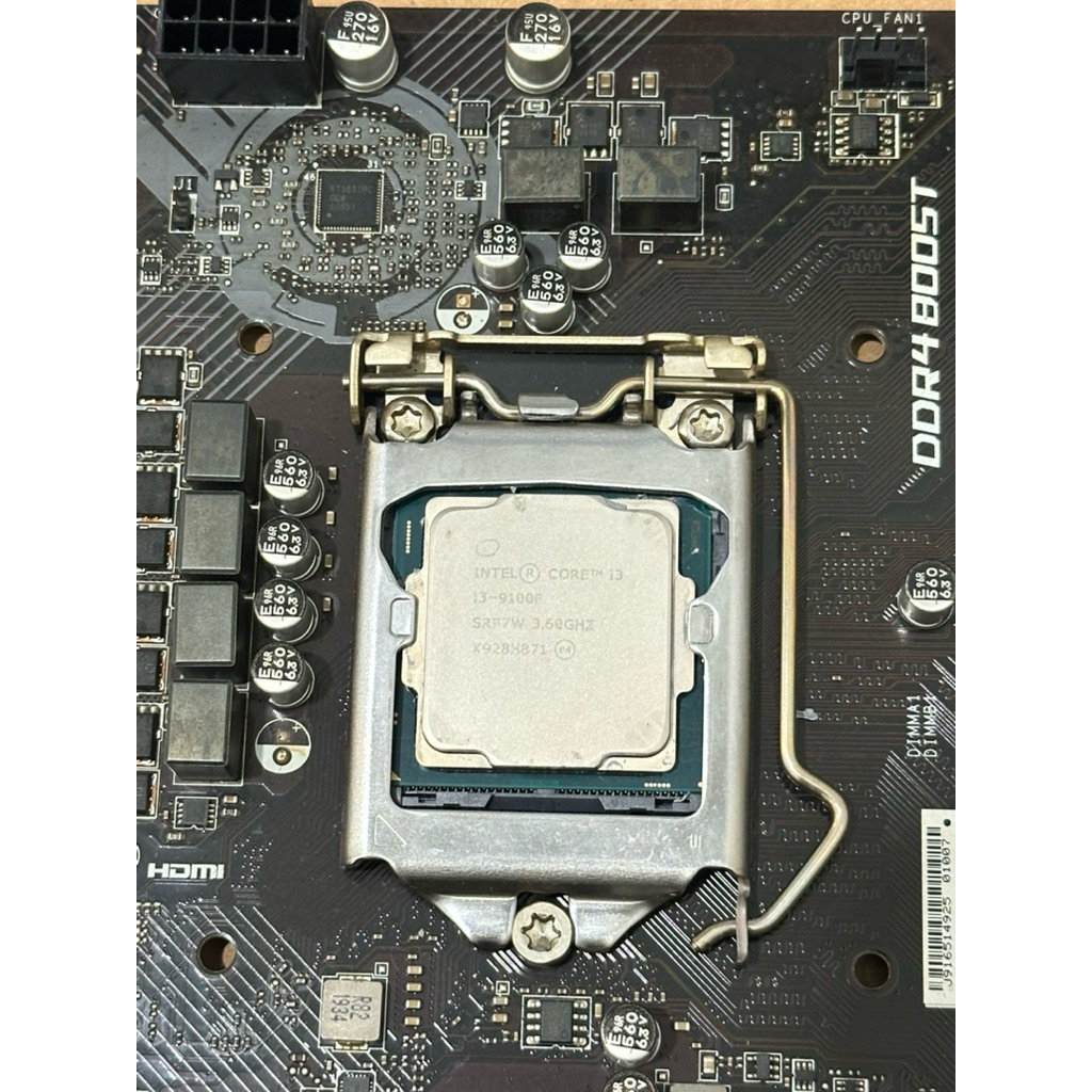 Processor intel i3 9100f & Mobo MSI H310M Pro Vh Plus