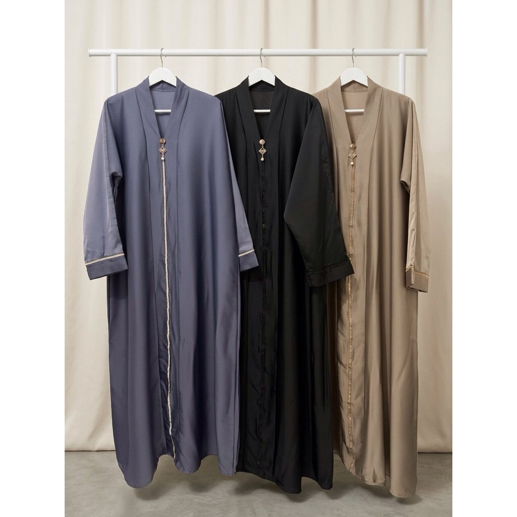 Abaya gamis ori saudi + free pashmina / Abaya Saudi Original New collection / Abaya + pashmina /Abay