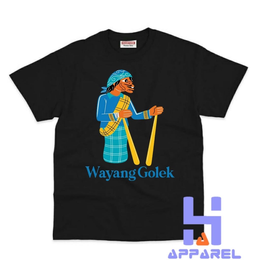 BAJU ANAK KAOS ANAK KESENIAN WAYANG GOLEK