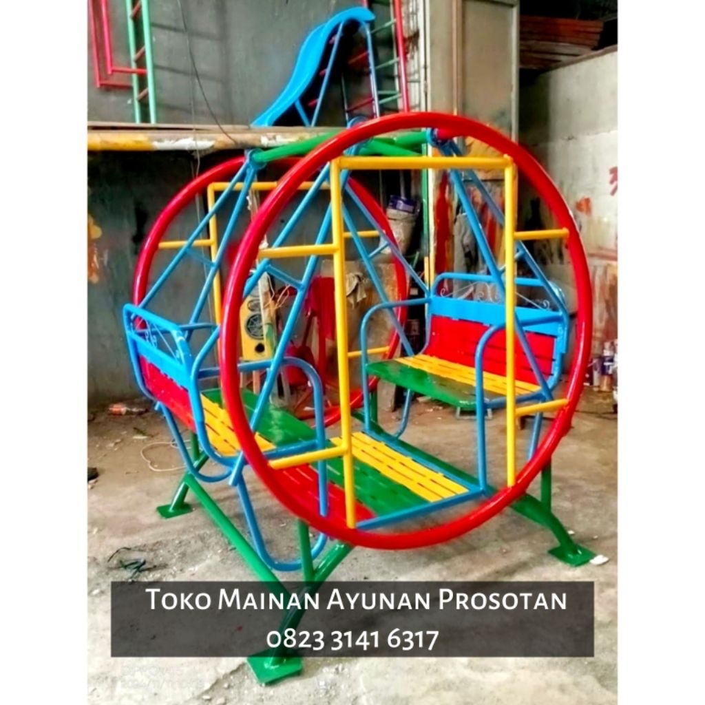 Ayunan Bulat - Ayunan Bangku - Ayunan Kursi - Bangku Taman Ayunan - Kursi Taman Ayunan - Ayunan Tera