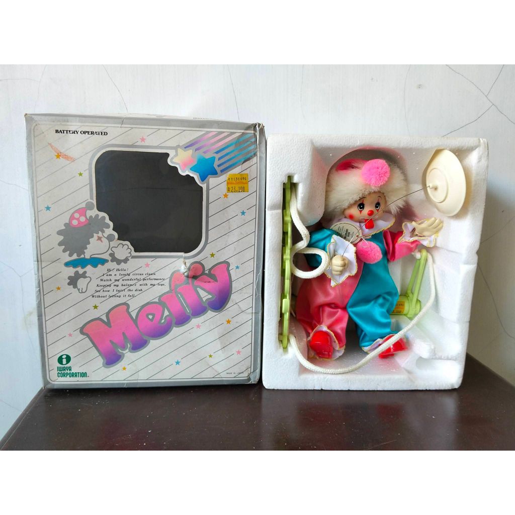 mainan vintage badut iwaya japan