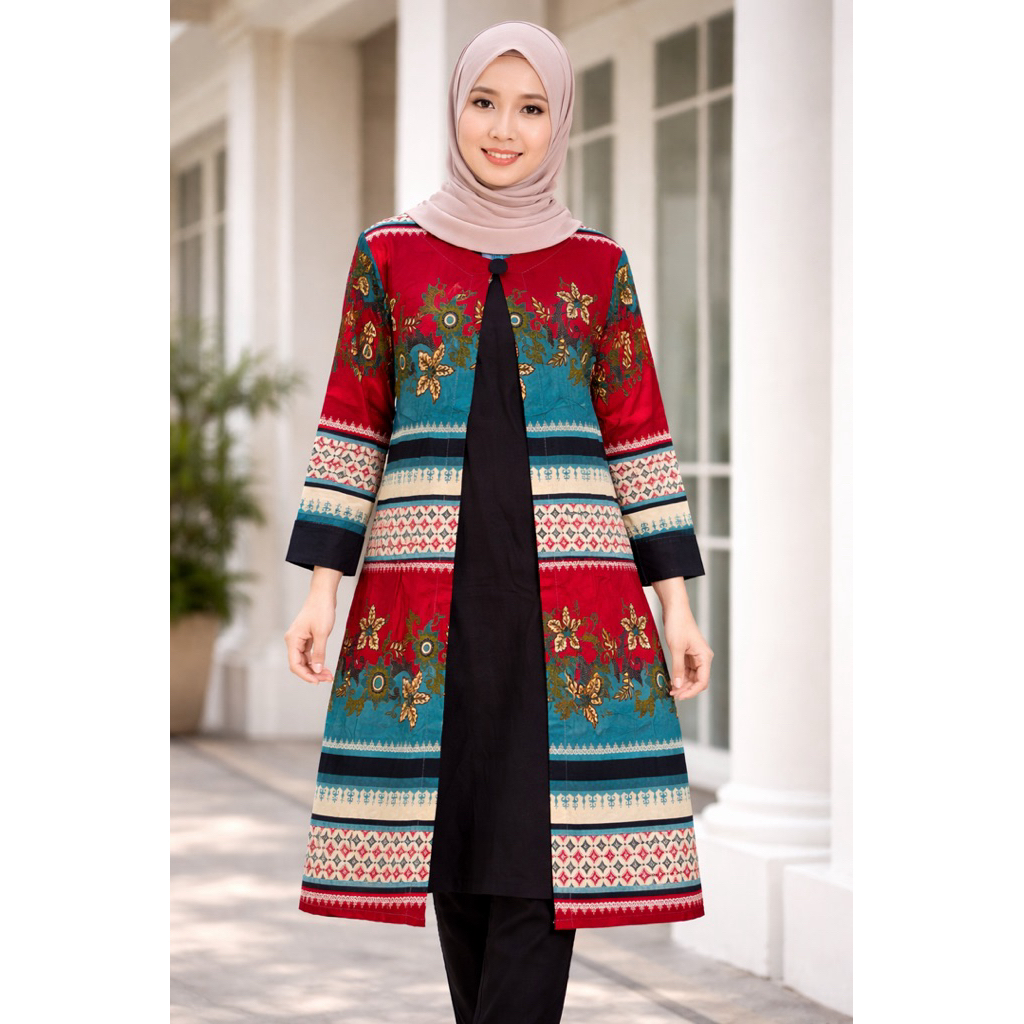BATIK SABRINA, BATIK TUNIK SABRINA, TUNIK BATIK WANITA