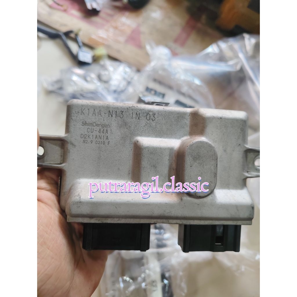 ECU ECCU CDI BEAT DELUX ECUU ECU BEAT LED BEAD DELUX K1AA-N13 IN 03 ISS ENGINE STOP ORIGINAL