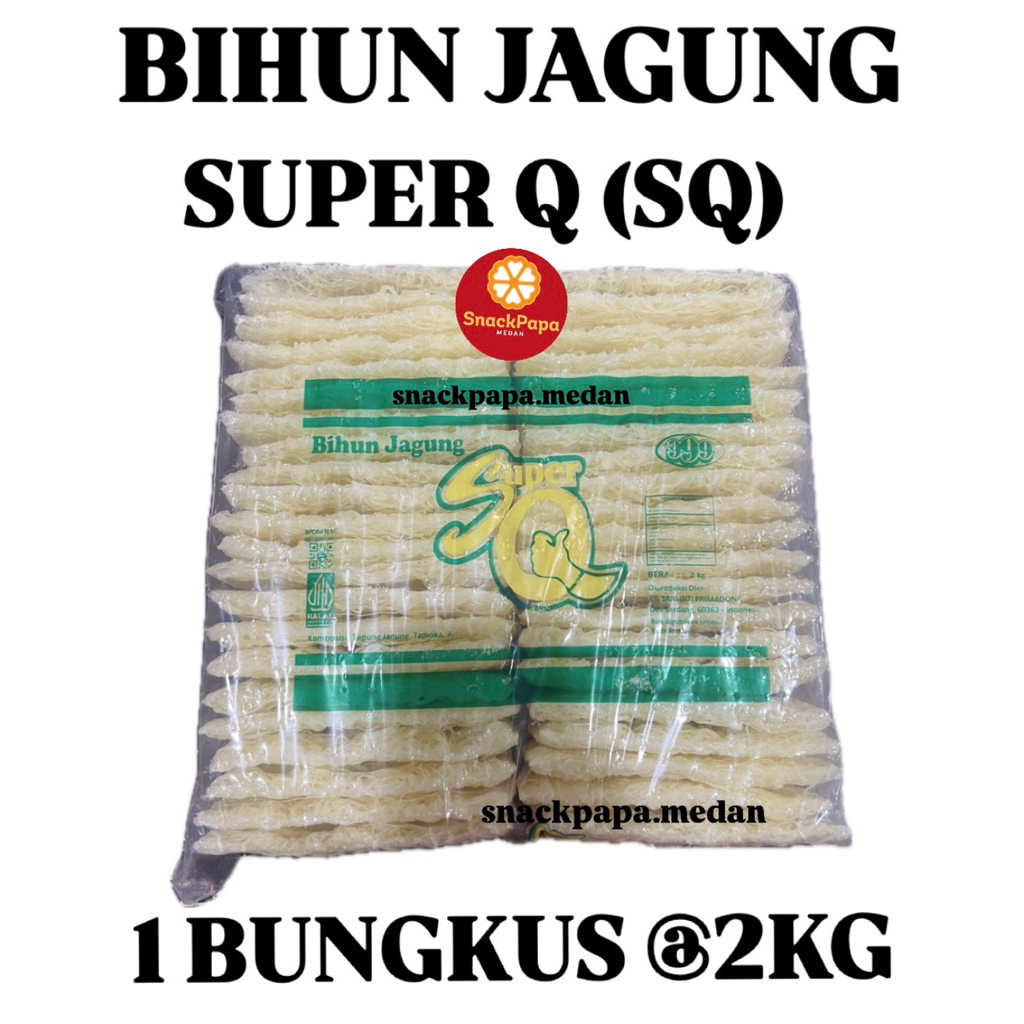 BIHUN JAGUNG SUPERQ [1 BUNGKUS @2KG] | BIHUN JAGUNG SQ | BIJAG SUPERQ | BIJAG SQ 999 | BIJAG SUPER Q