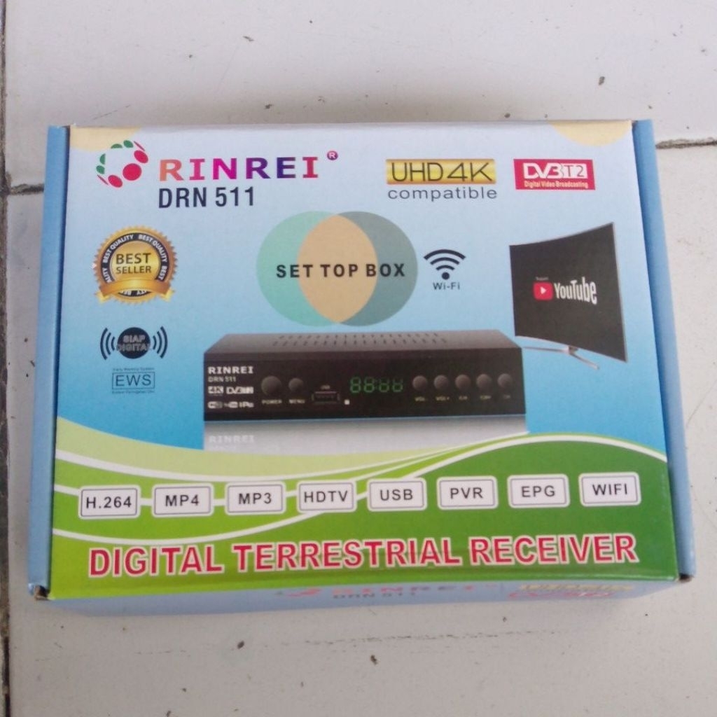stb rinrei  drn 511 digital cocok untuk semua tv analog