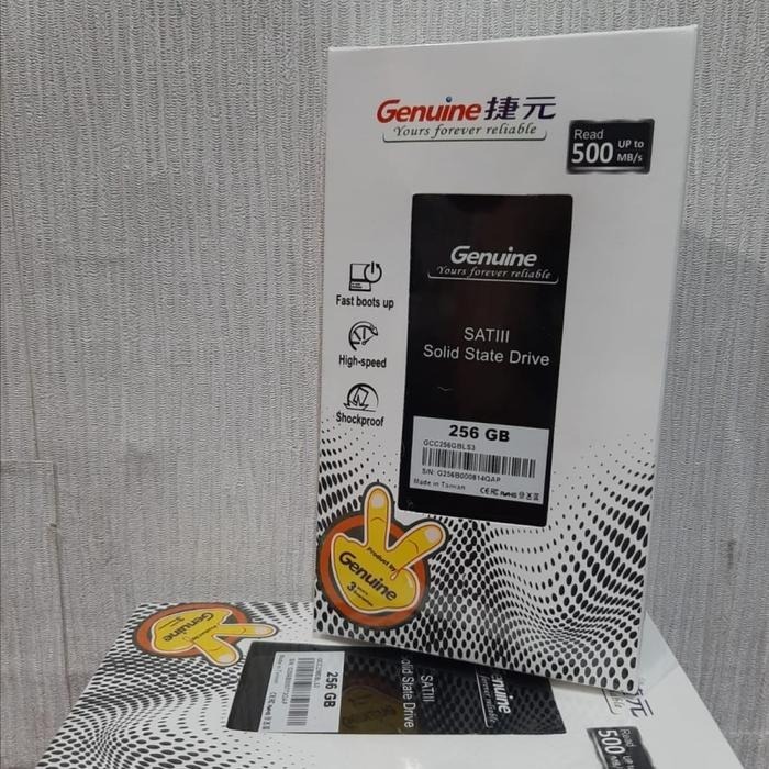SSD SATA III GENUINE 256GB