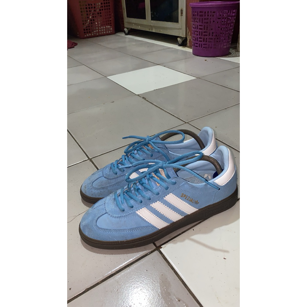 Preloved Adidas Spezial Ice Blue Second Like New
