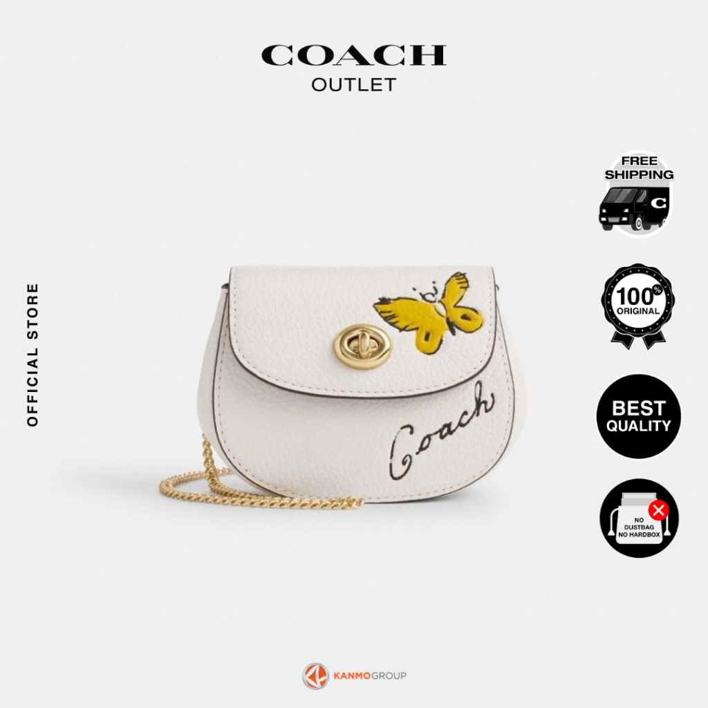 Coach Turnlock Card Case - Dompet Kartu Wanita