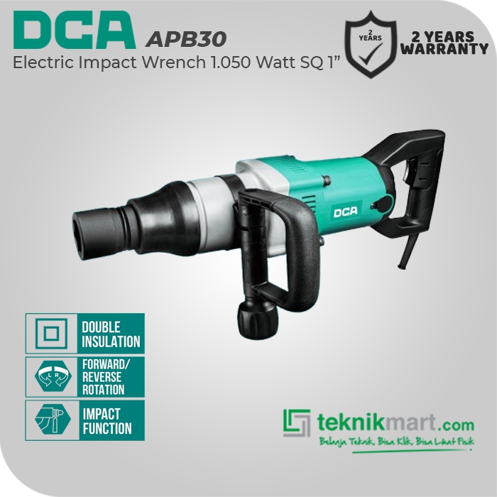 DCA Electric Impact Wrench / Kunci Impact Listrik 1050Watt 900Nm APB30