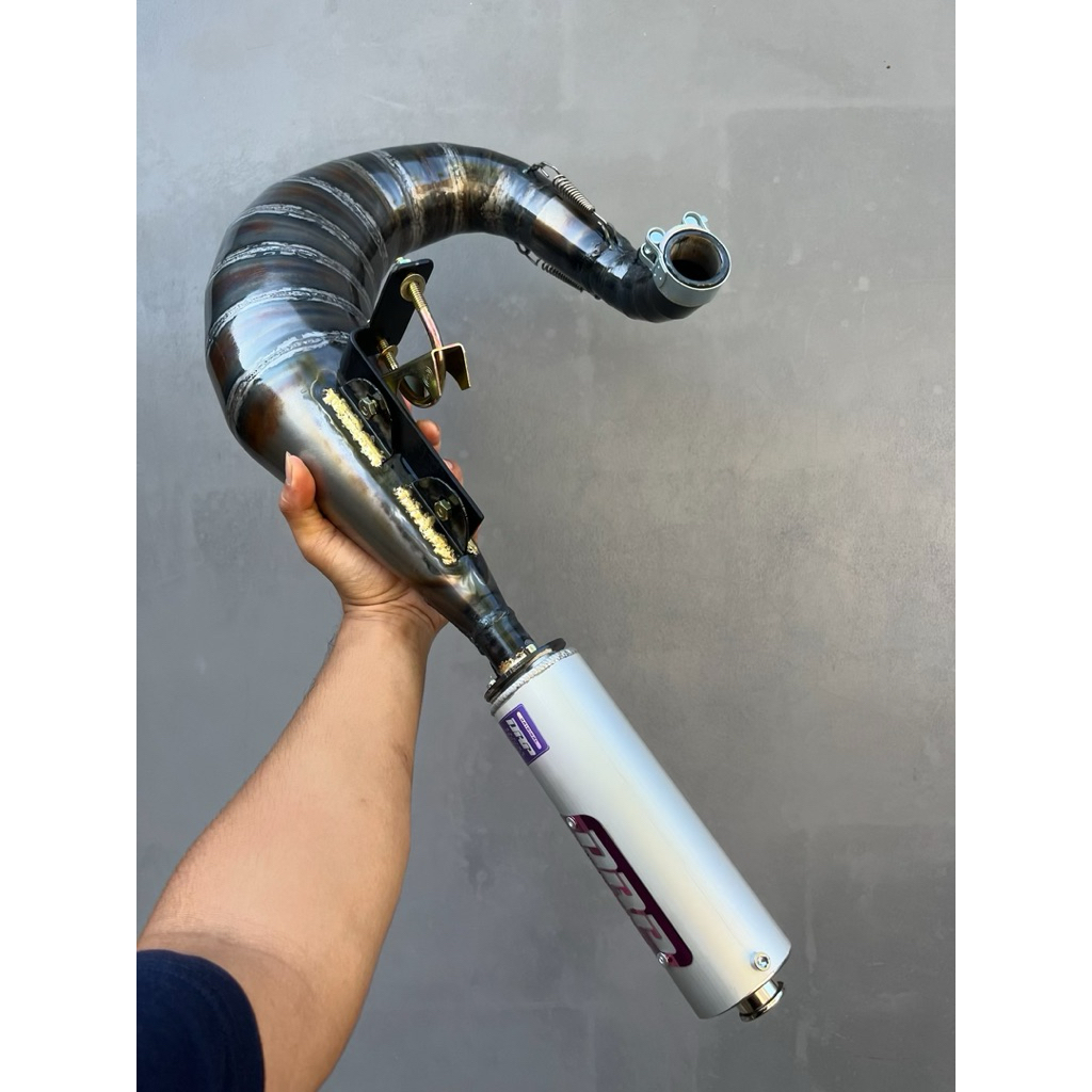 Knalpot Vespa Kiri FFA DRP Racing Muffler