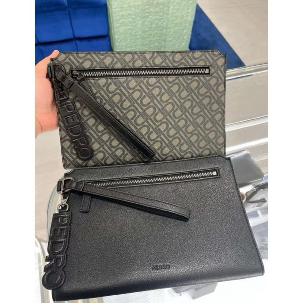 Tas pria clutch pedro original