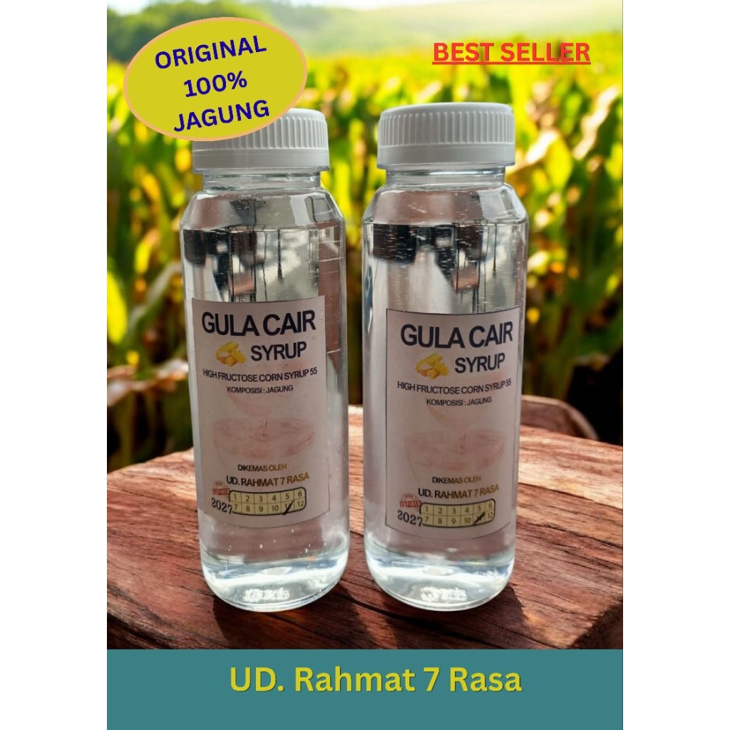 Gula Cair Fructose Jagung 350 gram