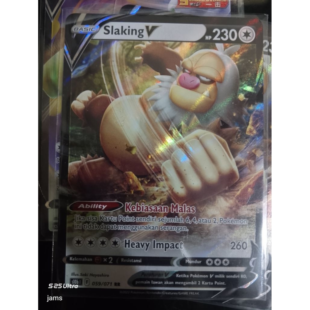 Pokemon Slaking V RR ind