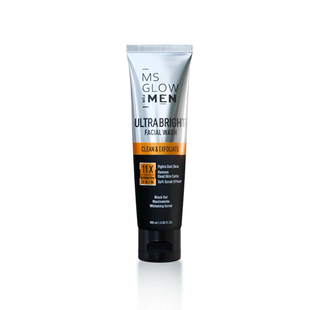 Facial Wash MS Glow for Men - MS Glow for Men - Facial Wash - Pembersih Wajah MS Glow - Membersihkan