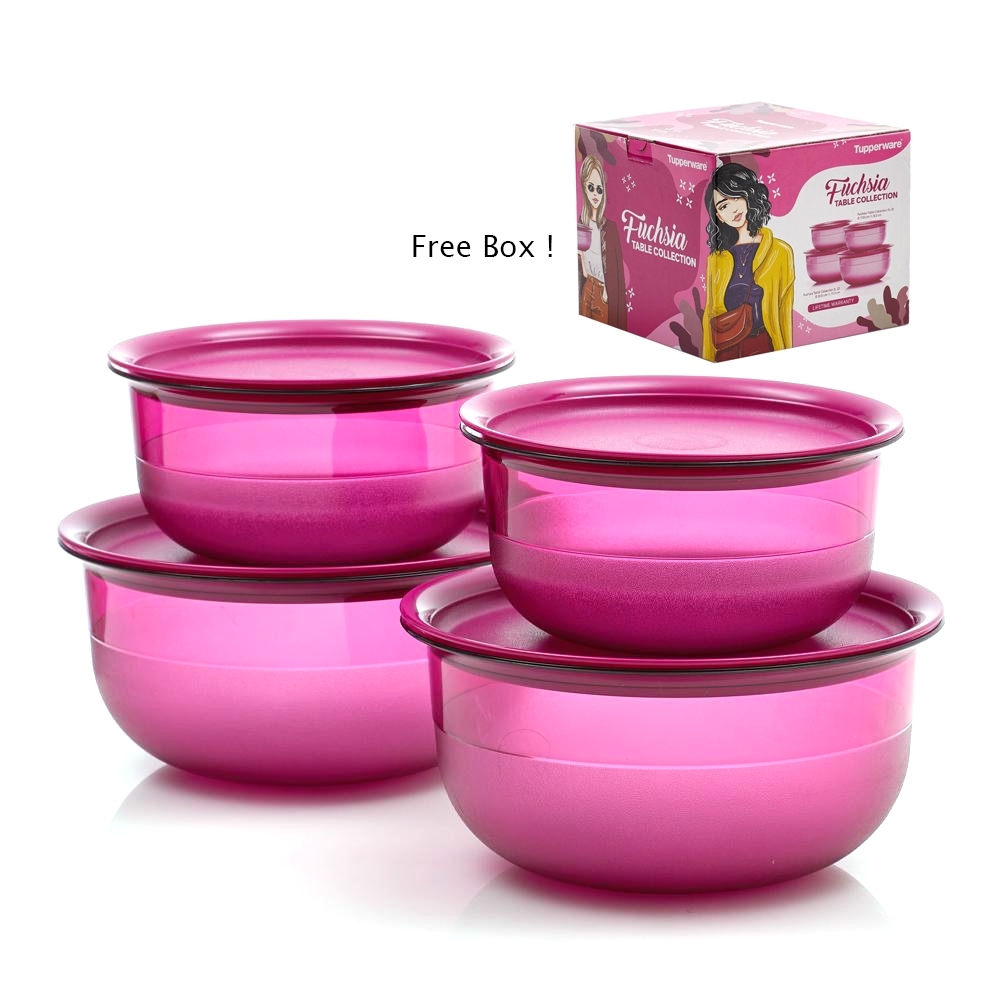 fuchsia table collection isi 4 PCS