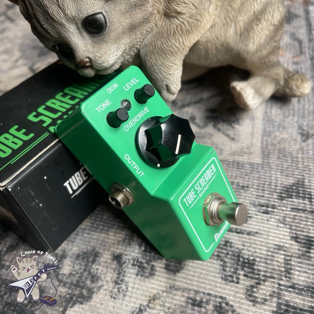 IBANEZ TUBE SCREAMER MINI OVERDRIVE PEDAL EFEK GITAR BASS BEKE SECOND