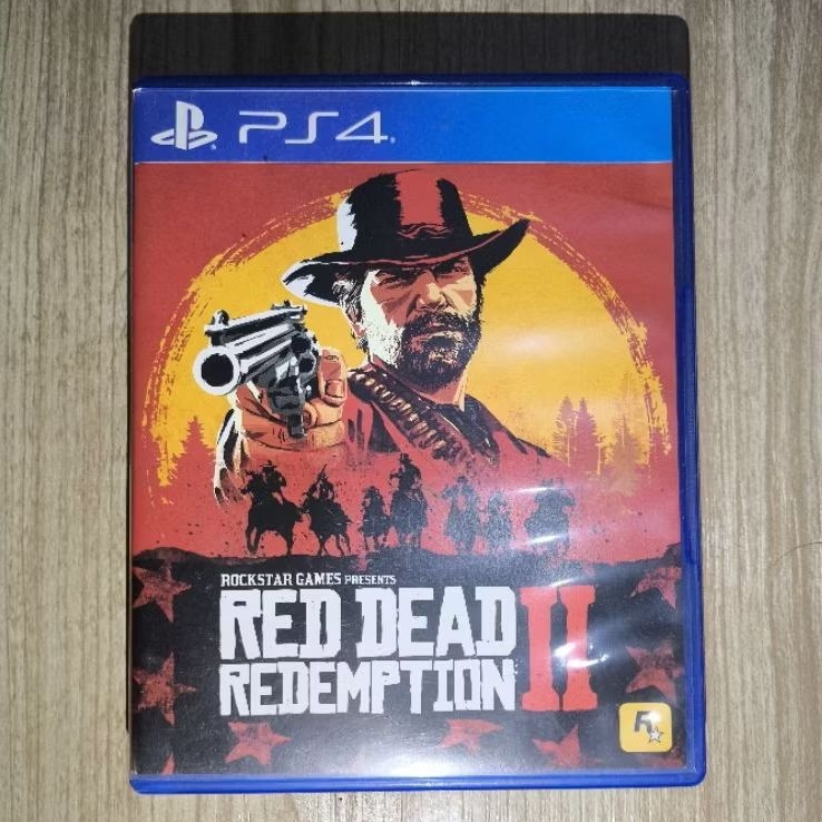 bd kaset rdr 2 ps4 second