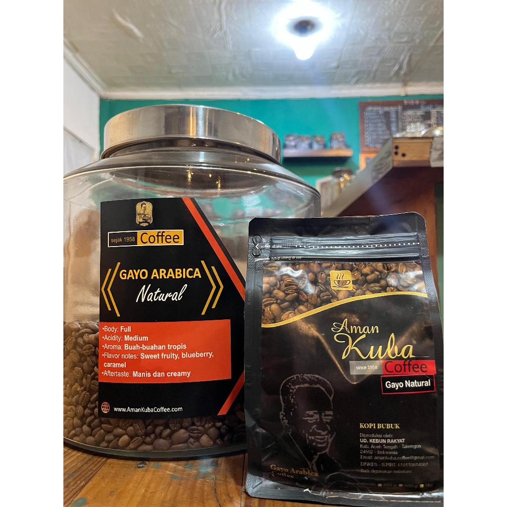 Kopi Gayo Aceh Arabika Natural Murni 100% Bubuk/Biji