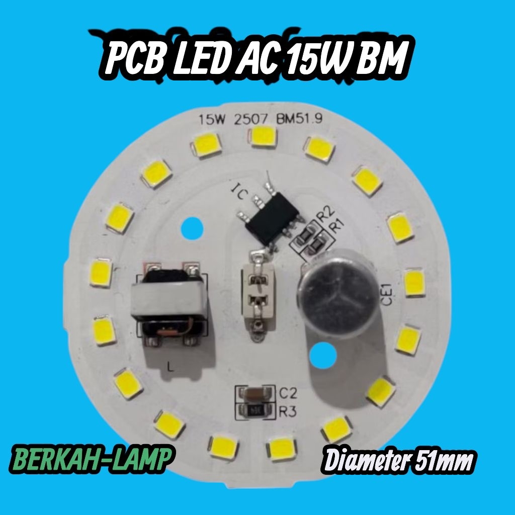 PCB LED AC 15W BM