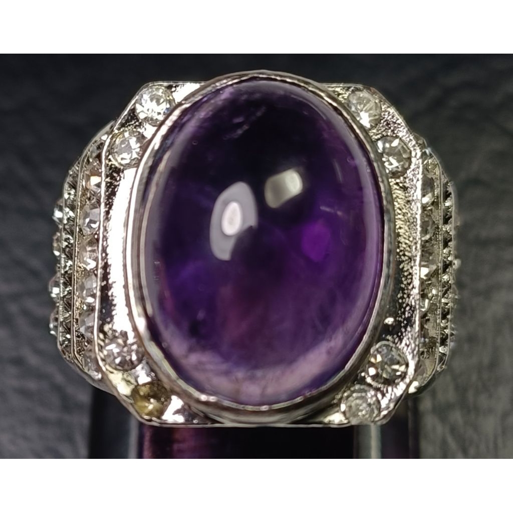 Natural Kecubung ungu / amethyst